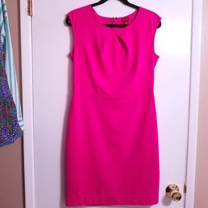 Merona Pink Sleeveless Sheath Dress